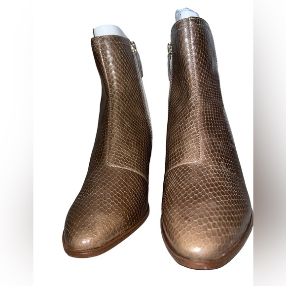🤎 NWB! Rockport Brown Snakeskin Booties - Picture 10 of 13